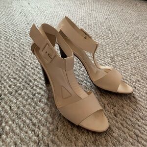 Jil Sander Cream Women's Heels